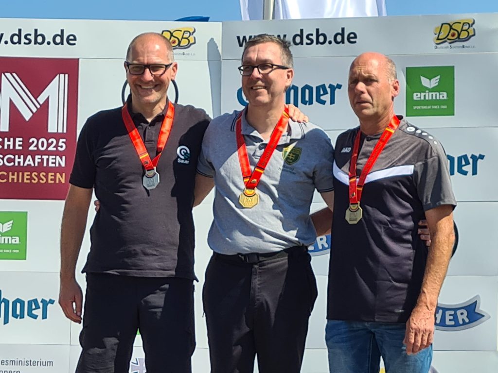 Wieder ganz oben auf dem Treppchen bei der DM in München: Marco Hummler vom SV Wiefelstede